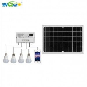 太阳能 led小系统灯 家用高亮投光灯