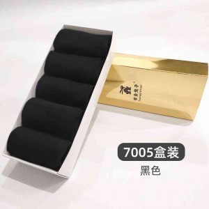 全纯棉 加厚保暖中筒商务袜子