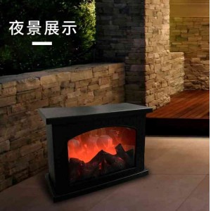 LED仿真碳火焰灯 复古壁炉风灯