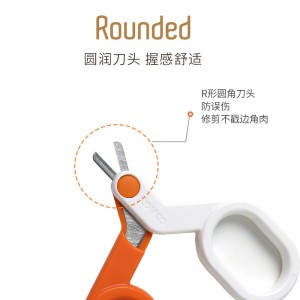 宝宝专用护理指甲剪套装节能LED发光耳勺 组合装