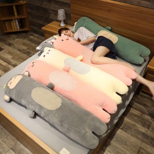 抱枕公仔长条枕 床上懒人夹腿睡觉超软女生玩偶 趴趴毛绒玩具