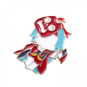 Onmyoji small paper man god badge second play game souvenir badge gift box