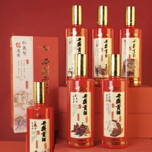 西凤酒 白酒 浓香型  粮食酒 西风酒 高度白酒
