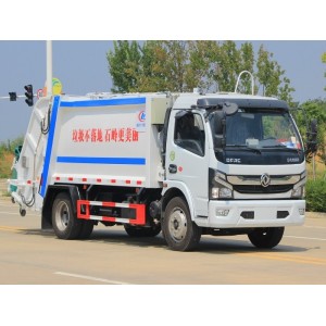 国六大多利卡 8方 压缩垃圾车