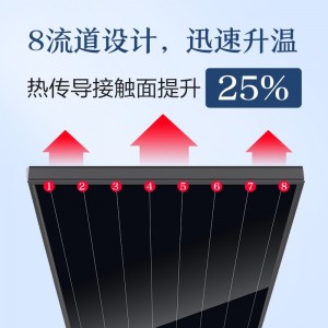 鲸灵 OX2 阳台壁挂式太阳能热水器