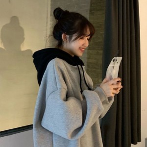 上衣 卫衣女 连帽卫衣