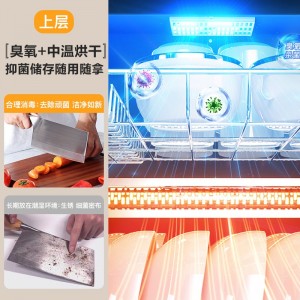 华帝(VATTI) 消毒柜家用小型立式厨房食堂餐具碗柜商用碗柜