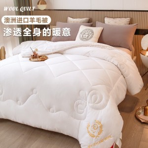 澳洲羊毛 羊毛被  双人加厚  秋冬被芯
