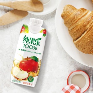 苹果汁 100%果汁 饮料整箱 330ml*12盒