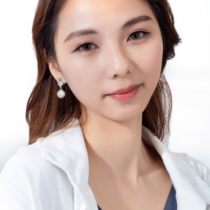 女士花朵925银珍珠耳环女银百搭珍珠耳坠女长款简约网红奢侈品耳饰送妈妈