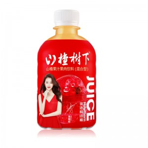 山楂果汁果肉饮料350mlx15瓶整箱装新鲜日期