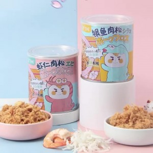虾仁银鱼肉松70g罐装香酥酥脆 宝宝辅食