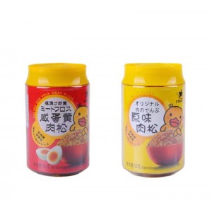 原味咸蛋黄味肉松52g瓶装