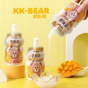 368g奶 乳酸菌奶昔袋装 小女孩袋子