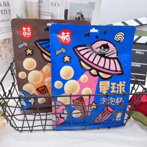 星球泡泡杯252g袋装儿童零食