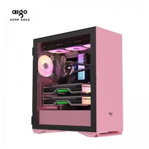 Aigo YOGO M2 PRO侧透电脑机箱