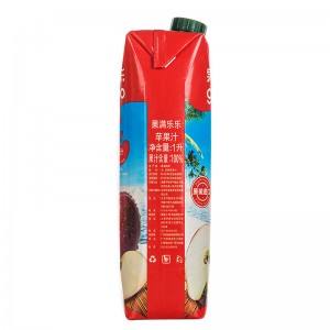 果满乐乐（gomolo）100%苹果汁 大瓶装纯果汁饮料