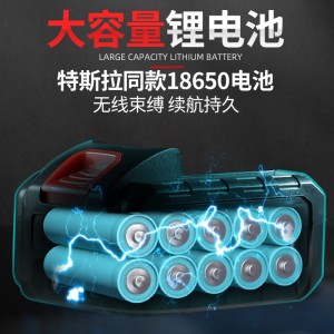 无刷家用充电式电链锯,伐木便携式锯树机
