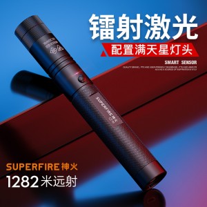 强光手电筒 激光笔 绿光售楼沙盘教鞭指示笔