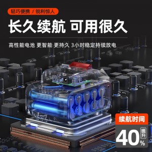 充电式锂电电锯，家用小型单手锯，迷你电动砍树伐木锯