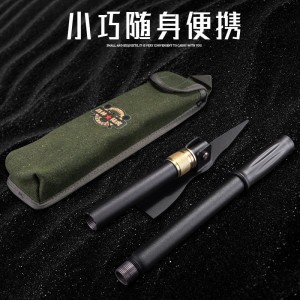 多功能折叠小洋镐户外折叠十字镐  刨石头挖玉赶海镐头