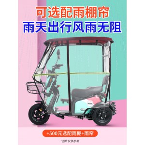 电动车 不倒翁电瓶车 电动三轮车 家用小型车  老人老年代步车