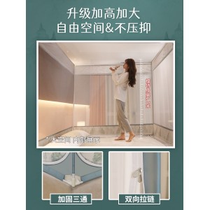儿童防摔蒙古包支架杆加粗加厚加密