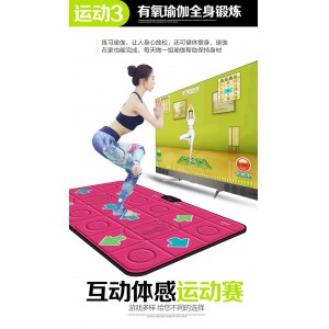跑步跳舞毯双人3D体感游戏机 家用儿童跳舞机