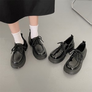 秋季新款系带乐福鞋