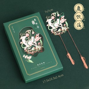 中国风复古吊坠 卡通可爱简约创意 文创产品韵轩博物院小礼品