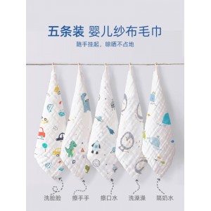 超软宝宝全棉纱布手帕