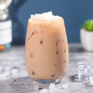 椰果粒 椰果肉 原味椰果粒奶茶专用甜品水果捞专用配料椰果 方椰果