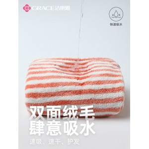 洁丽雅干发帽超强吸水速干加厚2022新款女夏浴帽包头发毛巾洗头巾