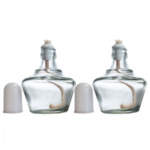 玻璃酒精灯 含灯芯灯帽  150mL  2个装