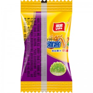 夹心果汁软糖 维生素水果糖果 四种口味集锦装