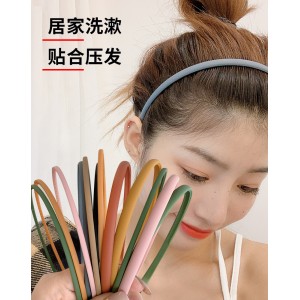 磨砂发箍女 宽边发捆发箍 简约发卡 中号加粗款3件套
