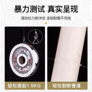 鱼钩成品套装绑好子线双钩伊势尼鲫鱼钩有倒刺伊豆金袖钓鱼钩渔具