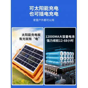 LED太阳能灯 投光灯  应急灯  移动照明灯