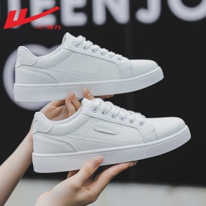 小白鞋 新品女鞋秋冬季加绒棉鞋 轻质运动板鞋