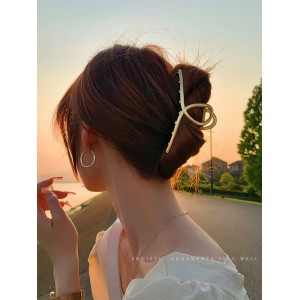 网红头发夹子 头饰发夹 后脑勺大号抓夹女发卡