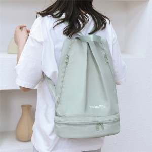 儿童游泳小背 包独立鞋仓干湿分离健身训练包 轻便休闲双肩包