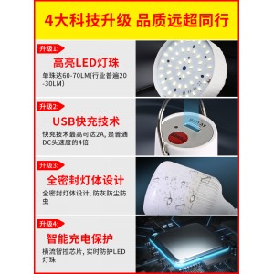 充电灯 应急照明灯  夜市灯 地摊灯