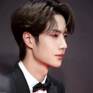 멋쟁이 가발 단발 부스스한 가르마 앞머리 없는 내추럴 남성 풀오버 
