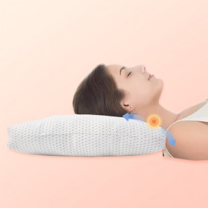 可水洗纤维枕 儿童枕头护颈枕 抗菌分区枕