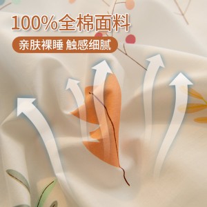 全棉四件套 纯棉新疆棉套件床