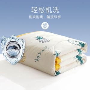 单人双人太空春秋被夏天薄被子
