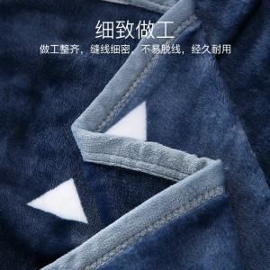 法兰绒毛毯 秋冬保暖午睡毯子 办公室空调毯 单人毛毯