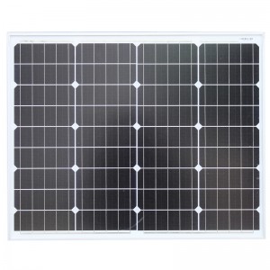 50W瓦单晶太阳能光伏发电板12v小型充电板