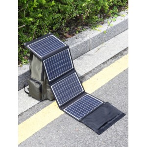 太阳能发电板200W100W房车户外移动电源便携光伏充电板快充电池板