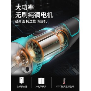角磨机 充电式锂电池 大功率电动磨光机 手磨机切割工具